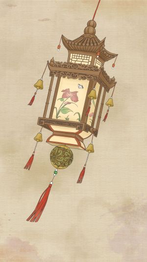 中国风,灯笼,设计素材,设计元素,插画,扁平插画