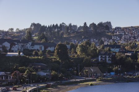 建筑,国外,自然风光,城镇,江河,智利