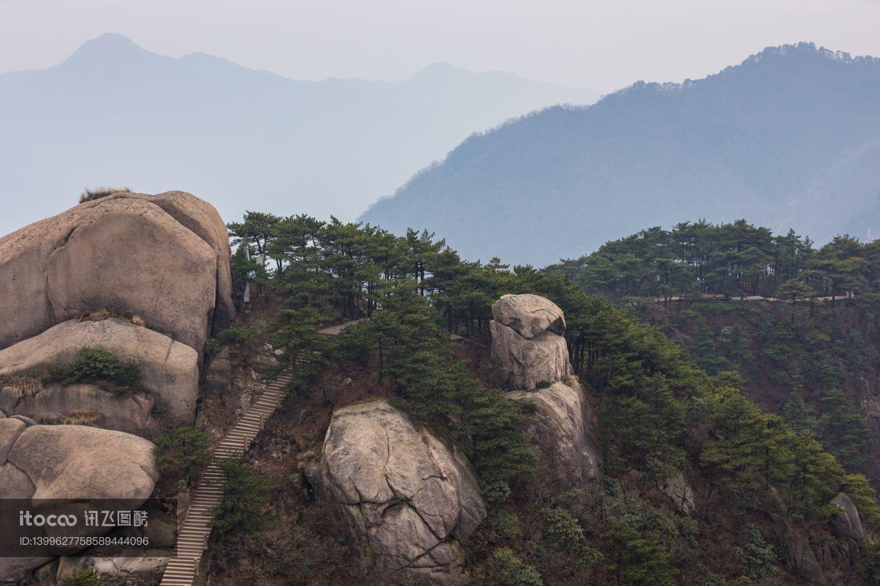 九华山,中国,安徽