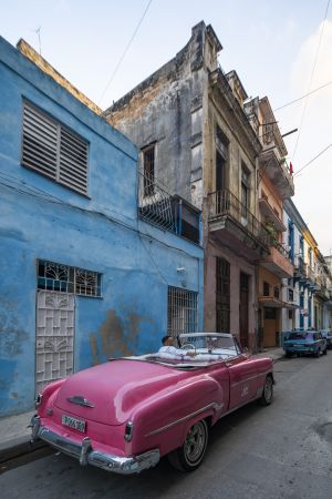 交通工具,汽车,国外,建筑,古巴,城镇,道路