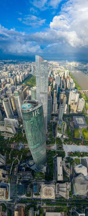 城镇,都市,建筑,航拍,俯瞰