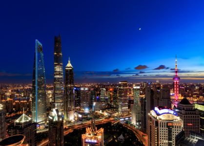 建筑夜景,都市夜景,城镇,建筑,都市,上海外滩,上海,城市夜景,夜景摄影