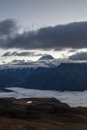 中国,四川,自然风光,川西,山峦,天空,山川,乌云,云海