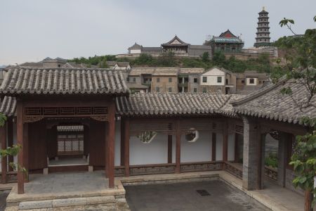 村镇,城镇,建筑,古北水镇,中国,北京