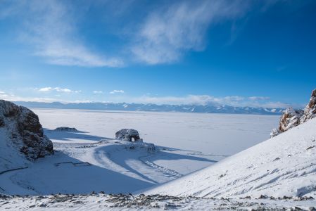 自然风光,雪山,雪,天空