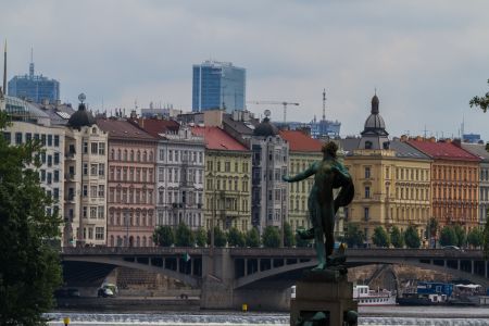 桥梁,现代建筑,城镇,建筑,村镇,桥,捷克