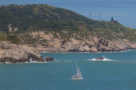 自然风光,海洋,海岛,湖泊,船