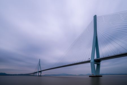 建筑,现代建筑,桥梁,天空,城镇,桥,海洋