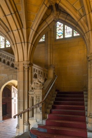 传统建筑,楼梯,建筑,城镇,历史古迹,国外,澳大利亚