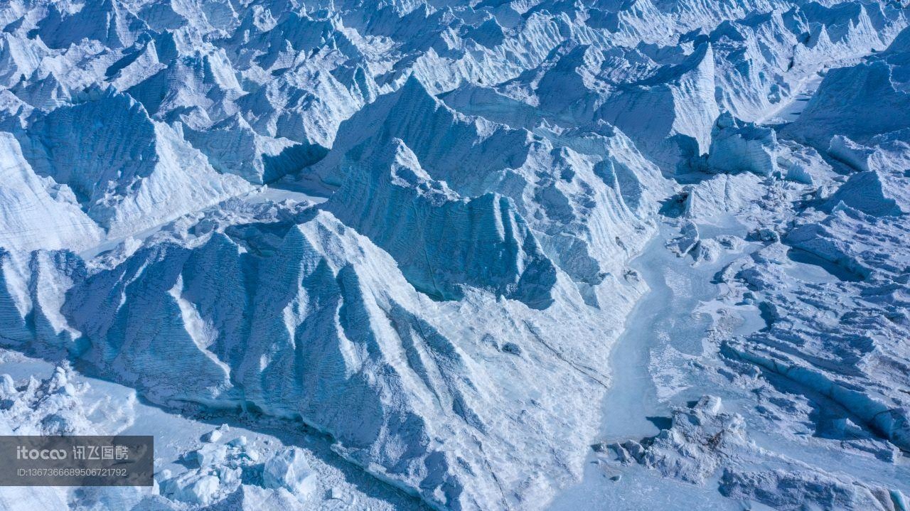 自然风光,雪山,山峦