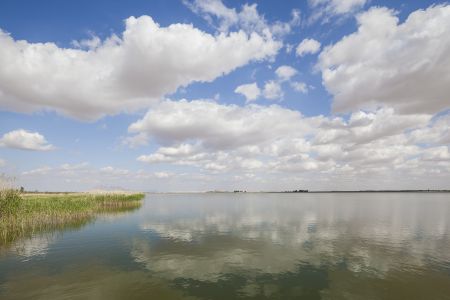 湖泊,天空,鄂尔多斯,海洋,内蒙古,自然风光,江河