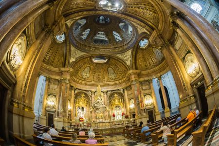 教堂,城镇,国外,建筑,宗教文化,西班牙