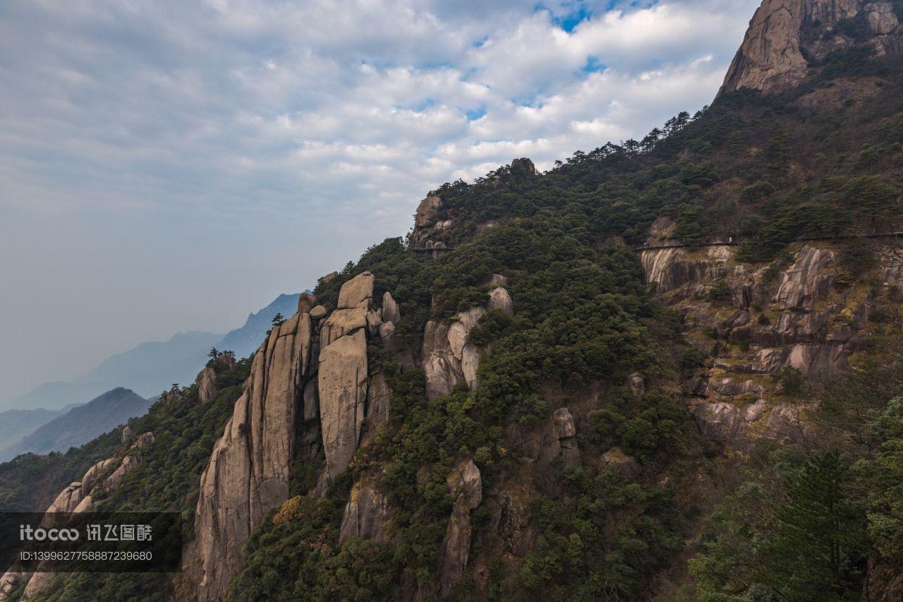 九华山,中国,安徽