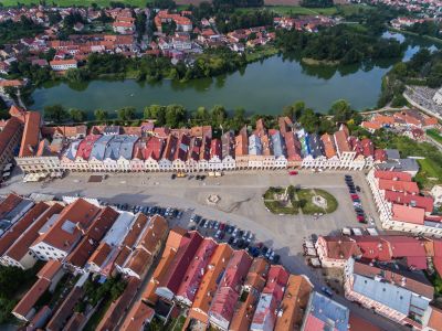 鸟瞰图,现代建筑,建筑,城镇,国外,捷克