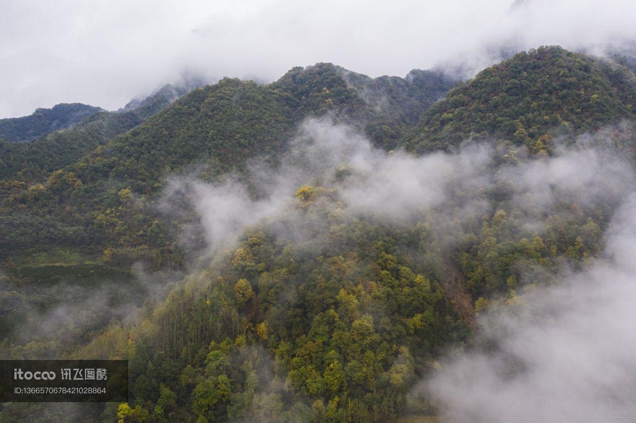 山川,中国,陕西