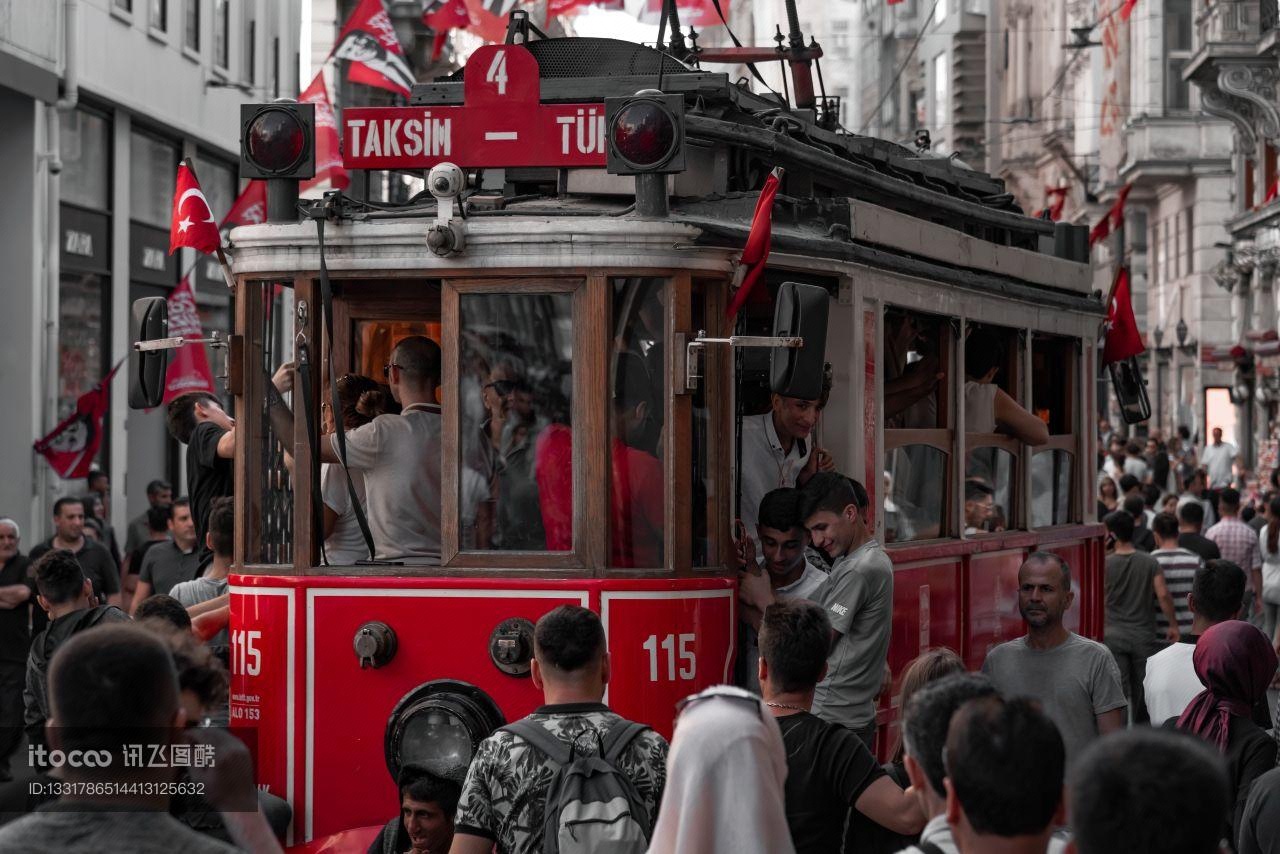 土耳其伊斯坦布尔独立大街