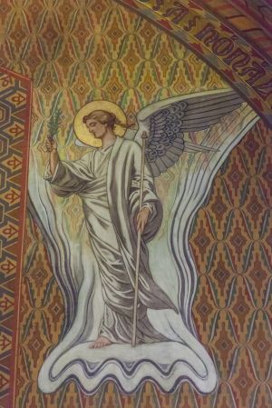 生活工作,设计素材,国外,建筑,教堂,宗教文化,壁画,匈牙利,布达佩斯