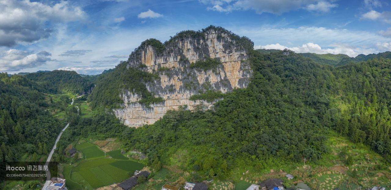 自然风光,山川,村镇