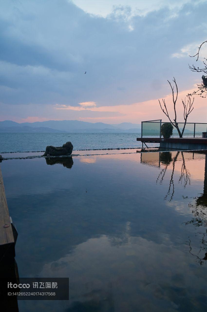 自然风光,湖泊,海洋