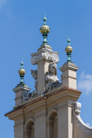 建筑,现代建筑,波兰,克拉科夫,城镇,都市,国外,商品,工艺品,雕像,雕塑