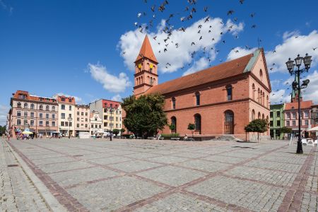 现代建筑,波兰,托伦,城镇,建筑,民俗风情,国外,传统建筑,城楼,寺塔