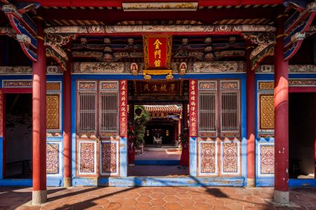 中式传统建筑,传统建筑,建筑,城镇,寺庙,中国,台湾