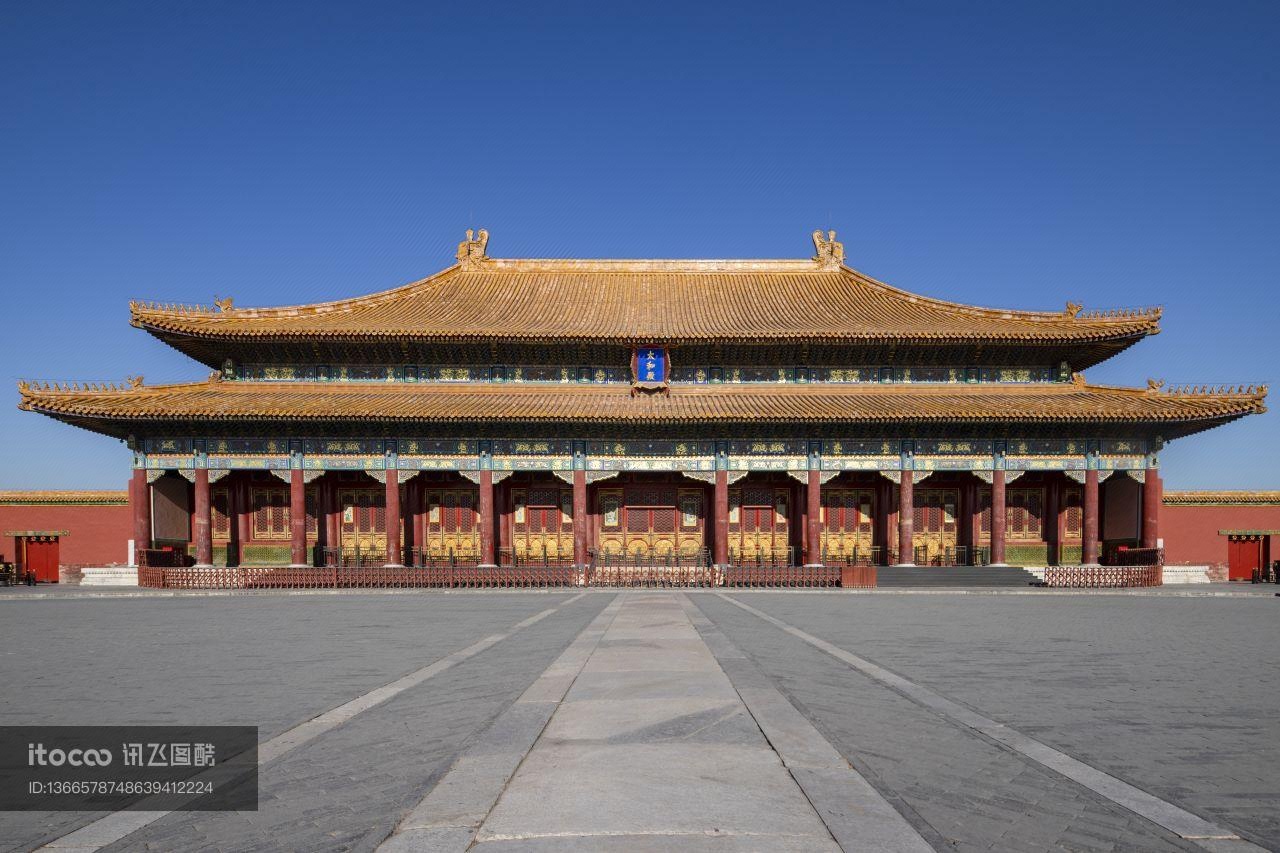 北京,城镇,历史古迹