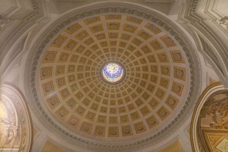 教堂内部,罗马,建筑,国外,意大利,城镇,景点,教堂,宗教文化,历史古迹,雕塑,壁画