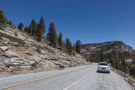 山峦,小汽车,国外,自然风光,公路,美国