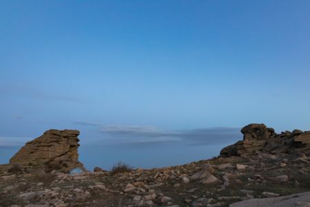 自然风光,天空,中国,新疆,岩石,湖泊