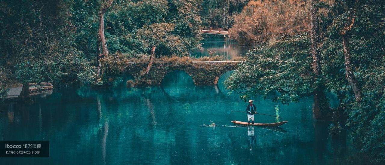 自然风光,全景,湖泊