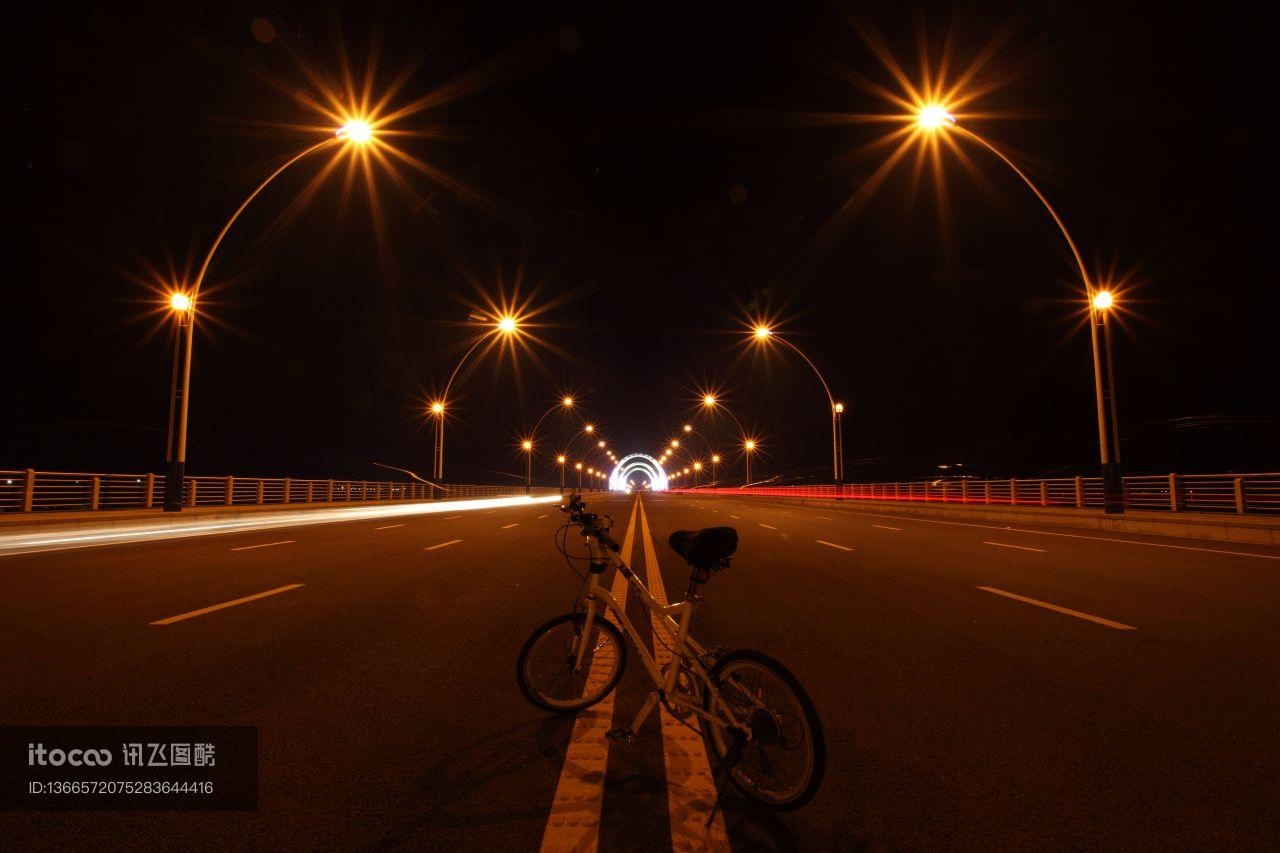 都市夜景,建筑夜景,城市夜景