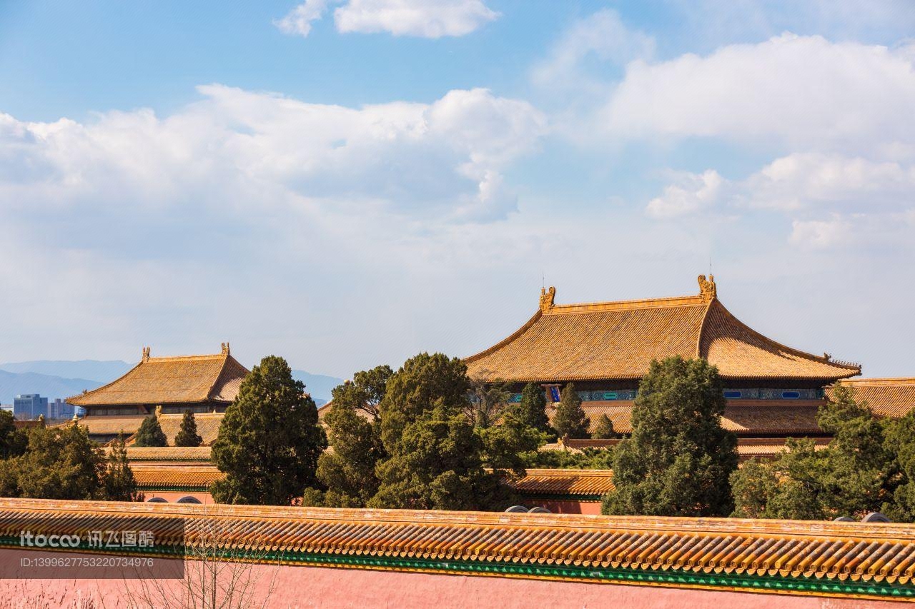 北海公园,故宫,自然风景