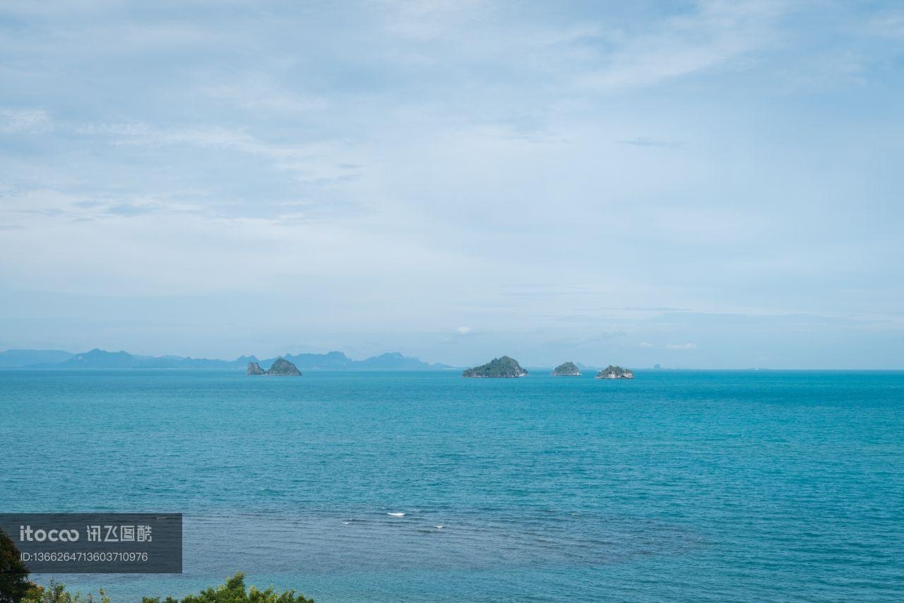 海洋,天空,海岸线