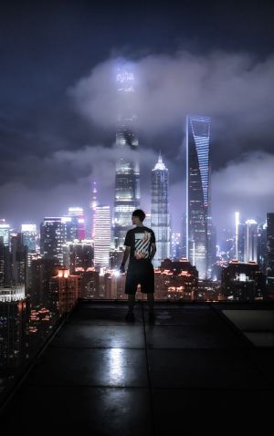 建筑,上海东方明珠,现代建筑,建筑夜景,都市夜景,城镇,上海,夜晚,高楼外观,塔,帅哥