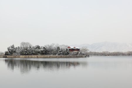 湖泊,中国,颐和园,北京,江河