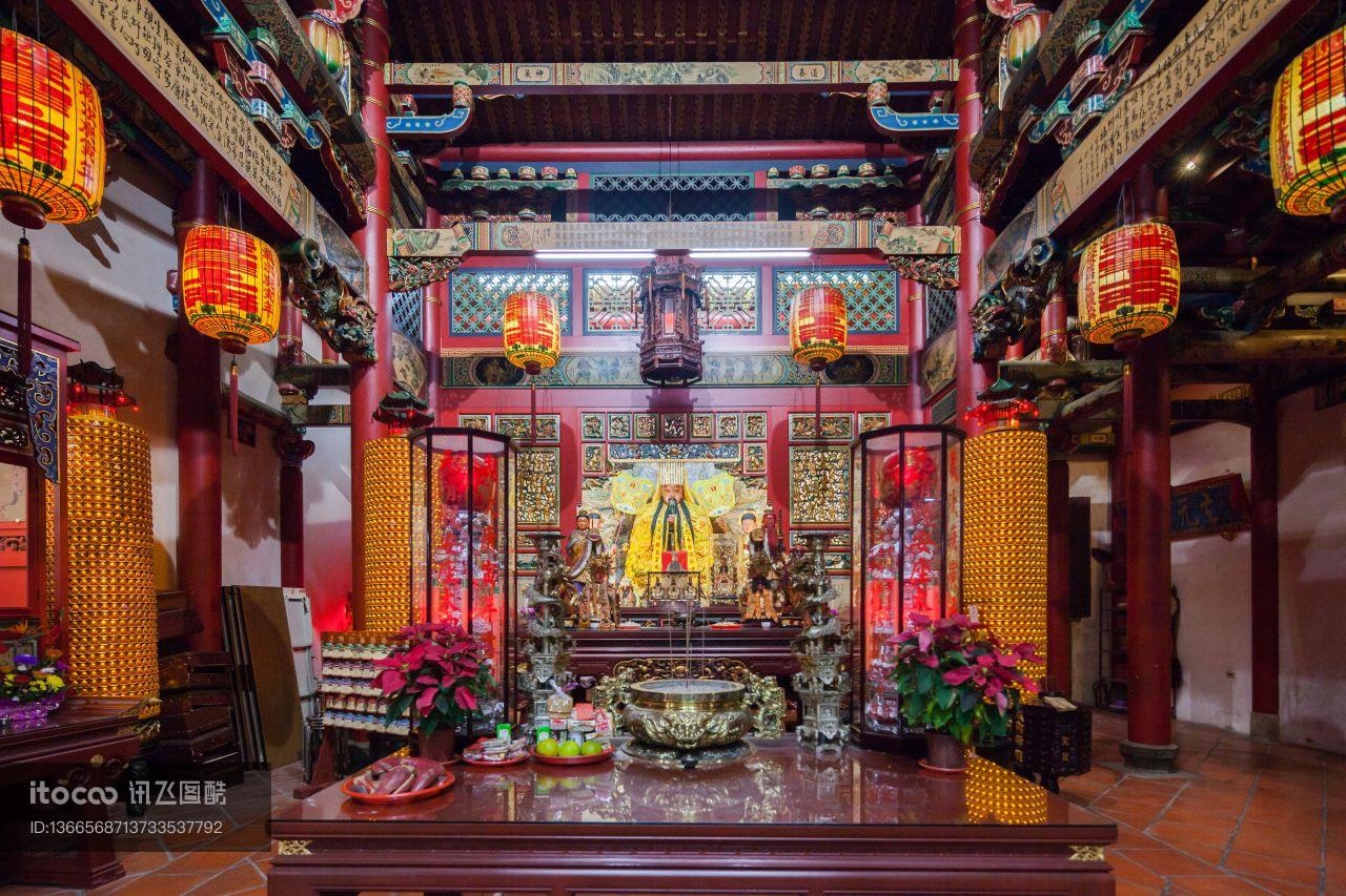 台湾,寺庙,民俗风情