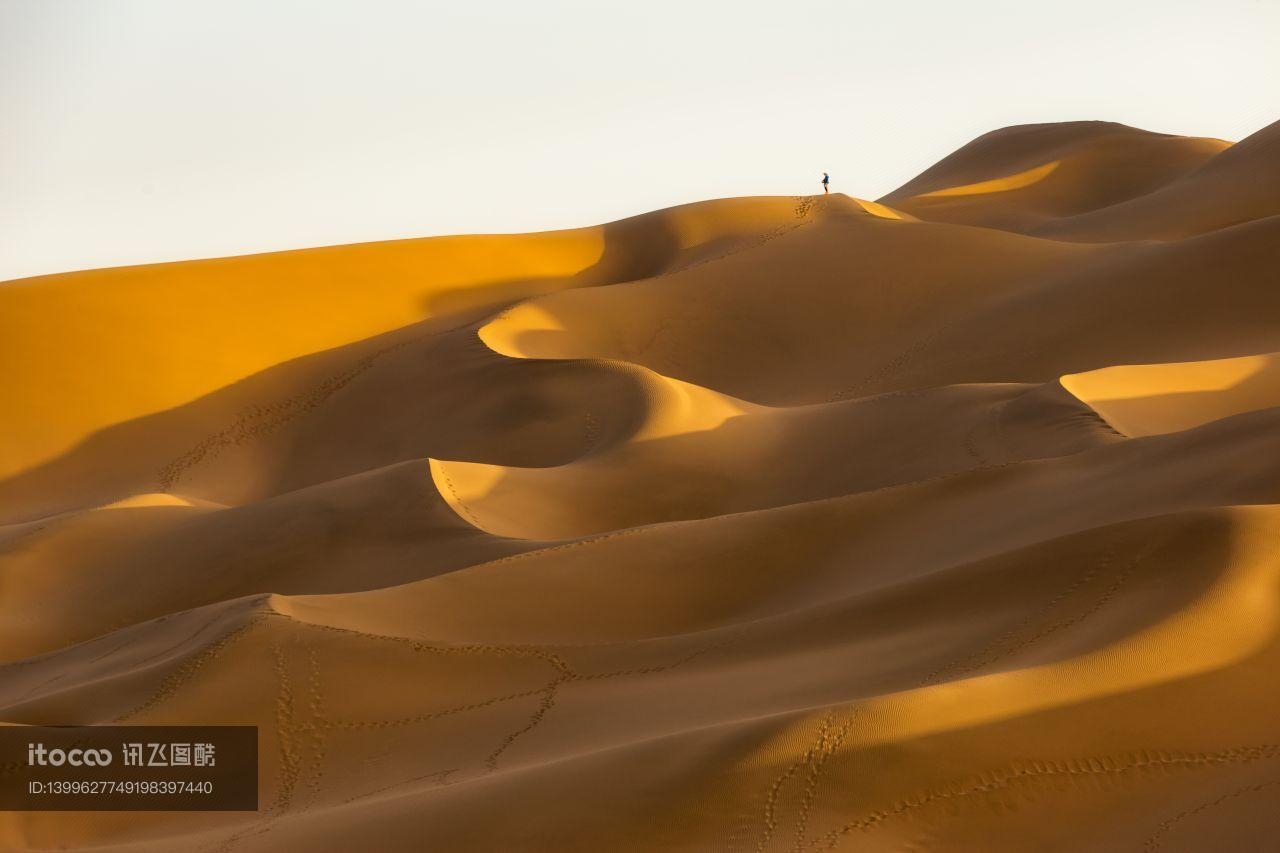 沙漠,中国,新疆