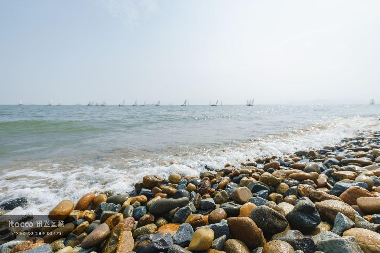 海滩,自然风光,海洋