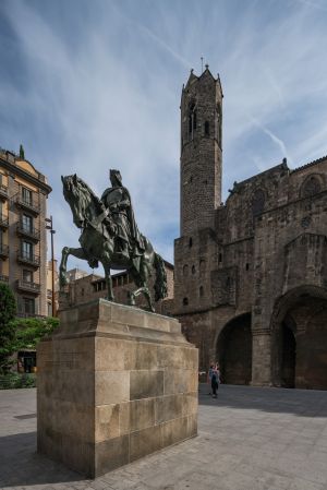 雕像,国外,建筑,城镇,景点