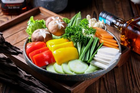 火锅,美食,火锅配菜,生活工作,物品,特写,肉类,蔬菜