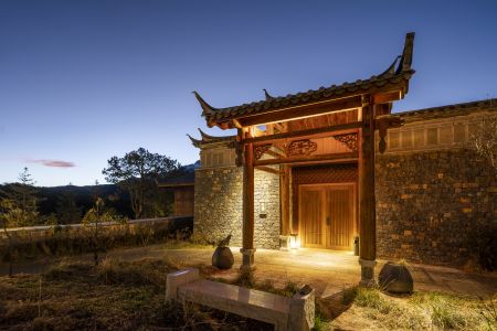 城镇,建筑,丽江,丽江金茂璞修雪山酒店,中国,云南