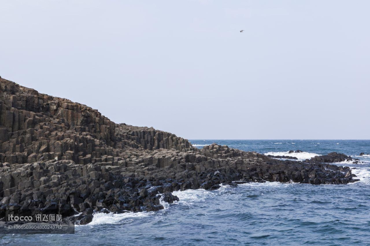 自然风光,海洋,岩石