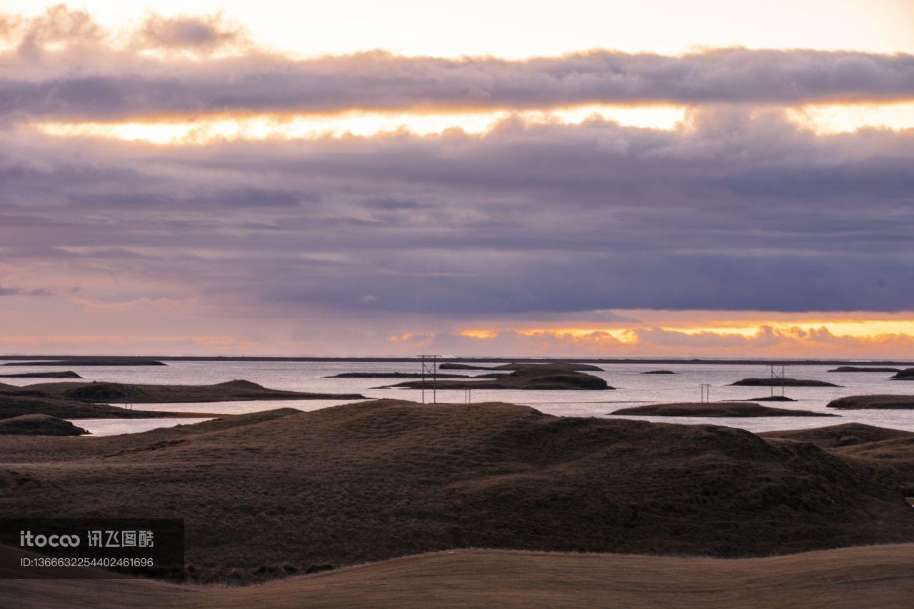 冰岛,霍芬,自然风光