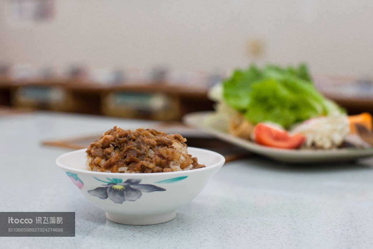 卤肉饭,台湾,生活工作