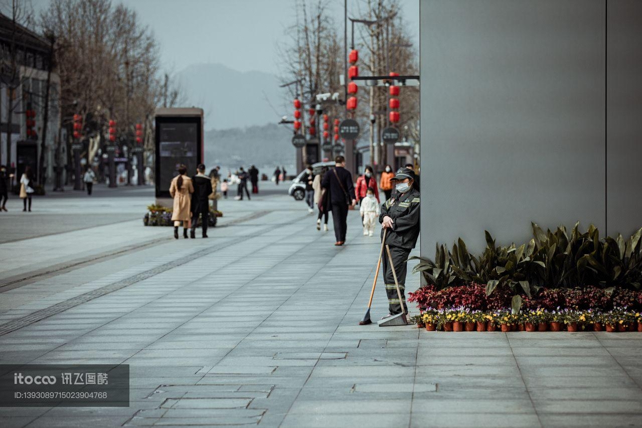 建筑,城市道路,道路