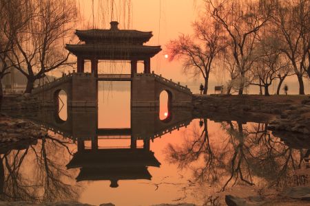 建筑,中国,颐和园,天空,北京