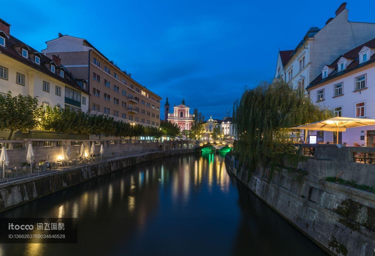 建筑,建筑夜景,都市夜景