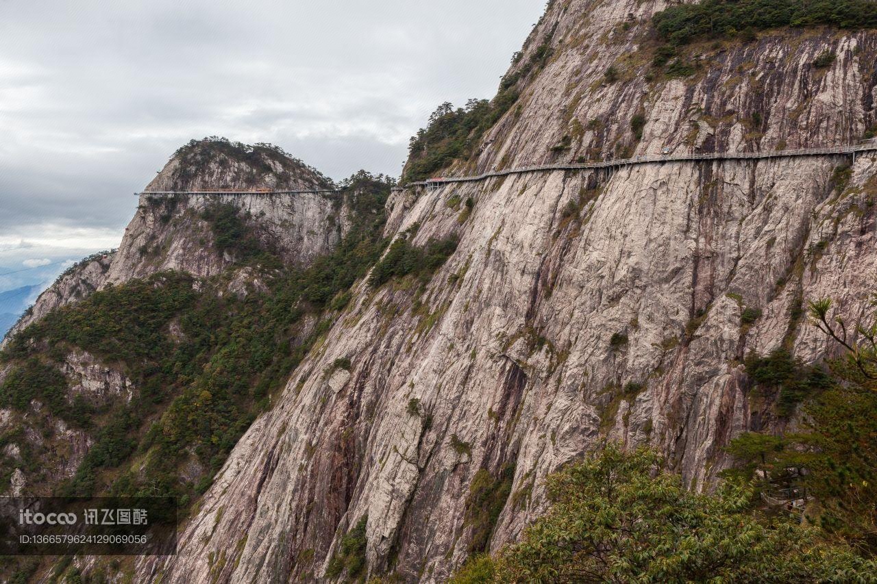 山峦,树,岳西