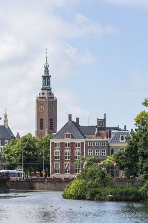 建筑,现代建筑,城镇,江河,国外,荷兰